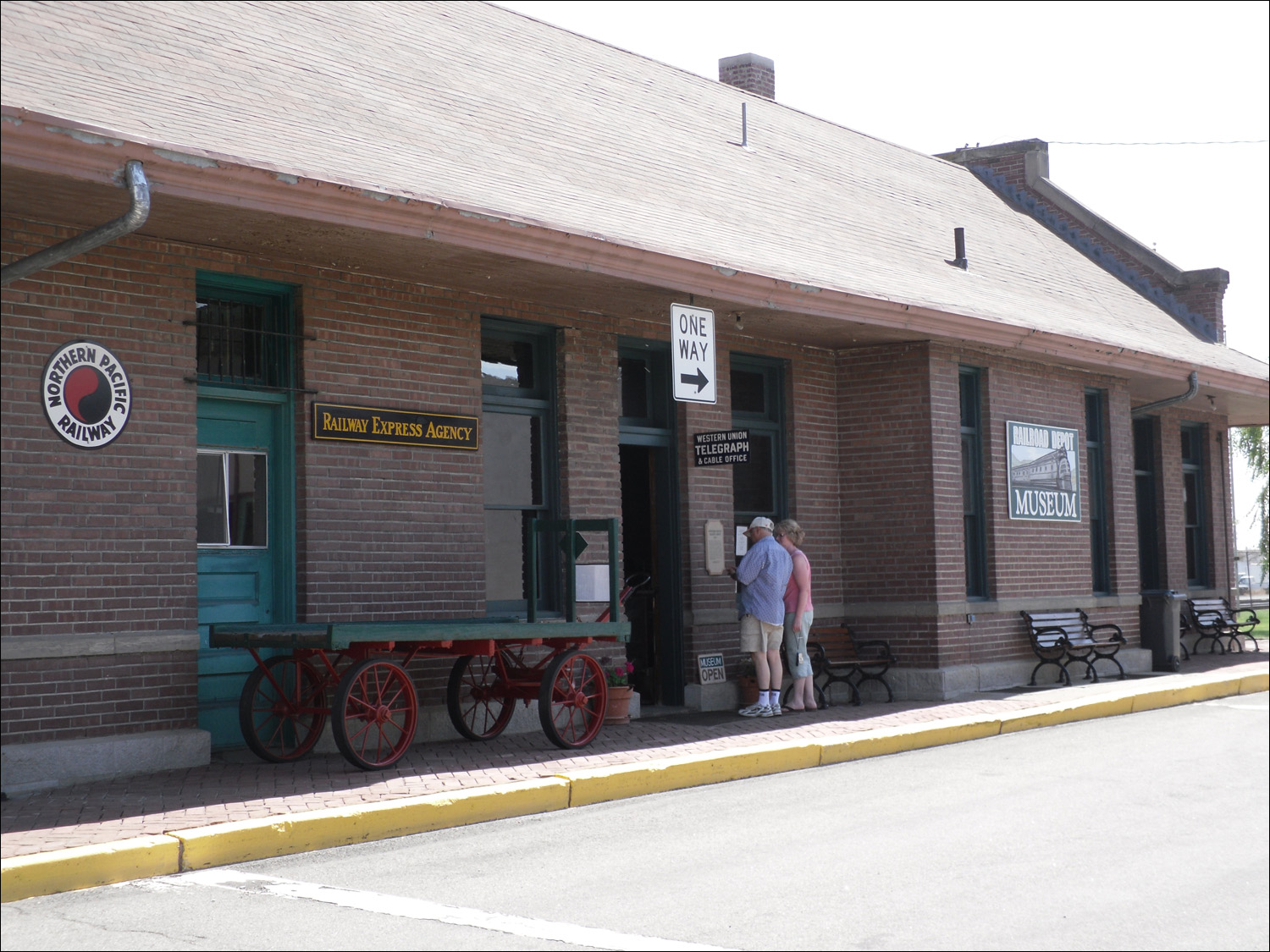Ritzville, WA- Northern Pacific Railway Depot